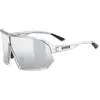 Image de Uvex, Unisexe, Lunettes de sport, sportstyle 237 (Clear, Miroir Argent), Transparent