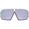 Image de Uvex, Unisexe, Lunettes de sport, sportstyle 237 (clear-met purple, Lavande miroir), Violet, Transparent