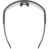 Image de Uvex, Unisexe, Lunettes de sport, Dyrt (Noir mat (clear), Clear), Noir