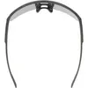 Image de Uvex, Unisexe, Lunettes de sport, Dyrt (Smoke Matt (Bleu), Miroir Bleu), Gris