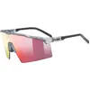 Image de Uvex, Unisexe, Lunettes de sport, flowline (matelas fumigène, Miroir Rouge), Gris