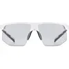 Image de Uvex, Unisexe, Lunettes de sport, aerios V (Blanc, Fumée variomatique), Blanc