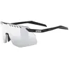 Image de Uvex, Unisexe, Lunettes de sport, pace stage small (black matt (argent), Miroir Argent), Noir