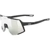Image de Uvex, Unisexe, Lunettes de sport, sequenze CV (black matt (argent), Colorvision Mirror Silver), Noir