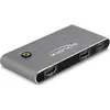 Image de Delock Commutateur KVM USB-C  vers HDMI 8K 60 Hz avec USB 2.0, Commutateur KVM, Gris