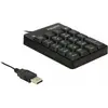 Image de Delock 12481 (Pavé numérique, Filaire), Clavier, Noir