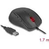 Image de Delock 12548 (Filaire), Souris, Noir