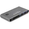 Image de Delock Commutateur KVM DisplayPort 8K 30 Hz avec USB 5 Gbps, Commutateur KVM, Gris