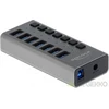Image de Delock 63669 Externe USB 5 Gbps hub met 7 poorten + switch