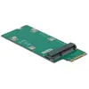 Image de Delock Adaptateur M.2 Clé B+M vers emplacement Mini PCIe (PCIe / USB), Contrôleur SATA