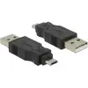 Image de Delock Micro USB zu (5 cm), Adaptateur données + vidéo, Noir