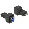 Image de Delock Adaptateur USB3.0 : connecteur B femelle vers connecteur MicroB mâle (USB 3.0), Câble USB