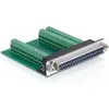 Image de Delock Sub-D 37 broches femelle > bornier 39 broches (65319) (Accessoires réseau), Réseau : accessoires