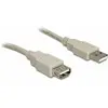 Image de Delock USB A - USB A (1.80 m, USB 2.0), Câble USB