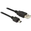 Image de Delock USB A   USB Mini B (0.70 m, USB 2.0), Câble USB