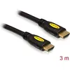 Image de Delock HDMI (Typ A)   HDMI (Typ A) (3 m), Câble vidéo, Noir