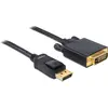 Image de Delock DisplayPort   DVI (1 m), Câble vidéo, Noir