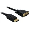 Image de Delock 82592 Kabel DisplayPort 1.3 male > DVI 24+1 male passief 3 m zwart