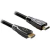 Image de Delock HDMI (Typ A)   HDMI (Typ A) (2 m), Câble vidéo, Noir