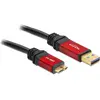 Image de Delock USB A - Micro B (3 m, USB 3.2 Gen 1, 4.50 W), Câble USB