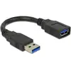Image de Delock USB 3.0 (0.15 m, USB 3.2 Gen 1), Câble USB