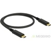 Image de DeLock 83042 USB 3.1 Gen 2 10Gbps 100W USB Type-C 0.5m