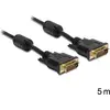 Image de Delock Dvi   Dvi (5 m), Câble vidéo, Noir