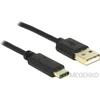 Image de Delock 83327 USB 2.0-kabel Type-A naar Type-C 2 m
