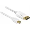 Image de Delock Mini DisplayPort   DisplayPort (5 m), Câble vidéo, Blanc