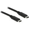Image de Delock USB C   USB-C (1 m, USB 2.0), Câble USB