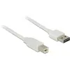 Image de Delock USB A   USB B (2 m, USB 2.0), Câble USB