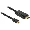 Image de Delock Mini DisplayPort   HDMI (Typ A) (2 m), Câble vidéo, Noir