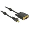 Image de Delock Mini DisplayPort   DVI (2 m), Câble vidéo, Noir
