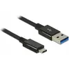 Image de Delock SuperSpeed 10 Gbps (1 m, USB 3.2 Gen 2), Câble USB