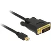 Image de Delock Mini DisplayPort   DVI (0.50 m), Câble vidéo, Noir