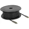 Image de Delock USB Typ C   USB Typ C (25 m), Câble vidéo, Noir