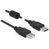 Image de Delock USB-A - USB-A (1 m, USB 2.0), Câble USB