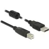Image de Delock USB-A - USB-B (1.50 m, USB 2.0, 2.50 W), Câble USB