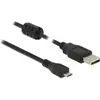 Image de Delock USB-A - USB micro-B (3 m, USB 2.0), Câble USB