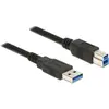 Image de Delock USB-A - USB-B (0.50 m, USB 3.2 Gen 1), Câble USB