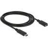 Image de Delock Câbles USB (1.50 m, USB 3.2 Gen 2, 60 W), Câble USB