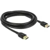 Image de Delock DisplayPort   DisplayPort (3 m), Câble vidéo, Noir