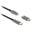 Image de Delock Câble optique actif 12,70cm (5") 1 HDMI 8K 60 Hz 30 m (30 m), Câble vidéo