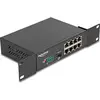 Image de Delock 10" Gigabit Ethernet Switch (9 ports), Switch réseau, Noir