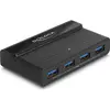 Image de Delock Commutateur USB 5 Gbps 4 x périphérique et 2 x hôte, Hub