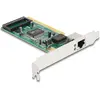 Image de Delock Carte PCI vers 1 x RJ45 Gigabit LAN RTL (PCI), Carte réseau, Gris, Vert