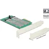 Image de Delock PCIe x1 > 2 x M.2 clé B, Contrôleur mémoire
