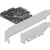 Image de Delock Adaptateur de bus hôte 2 ports SATA PCIe, Contrôleur mémoire