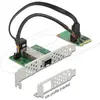 Image de Delock Mini PCIe I/O PCIe full size 1 x SFP Gigabit LAN (Ethernet), Carte réseau