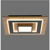 Image de Just Light, Plafonnier, TOLA LED Deckenleuchte Warmweiss 26W 2-fach schwarz 14563-18